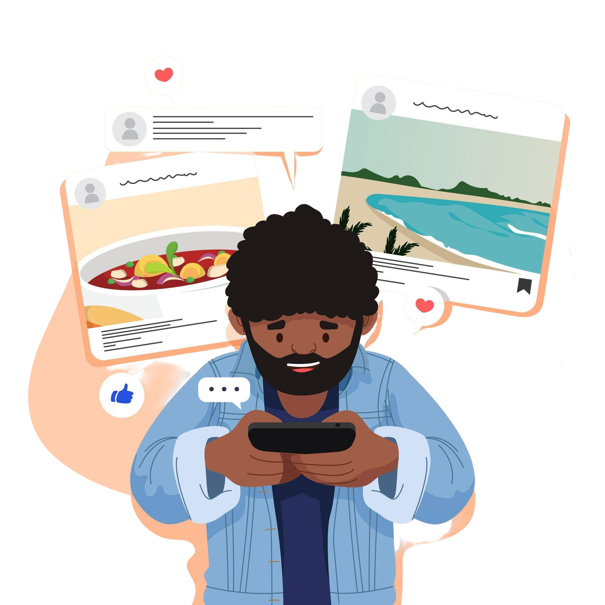 Social media management and content planning